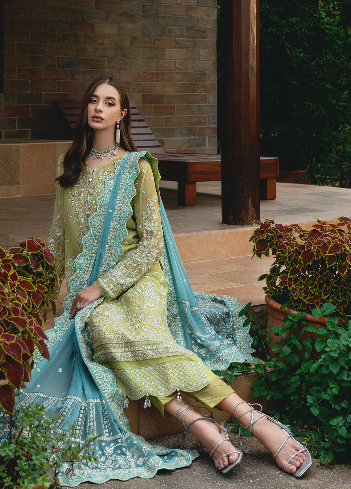 Gulaal Unstitched 3 Piece Luxury Emb Pret Collection'2025-Amary (GL-EP-2024-17)