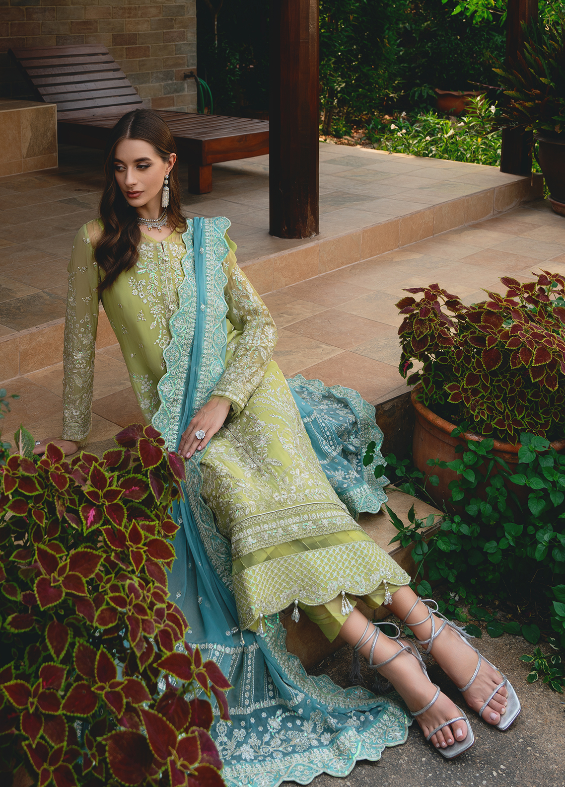 Gulaal Unstitched 3 Piece Luxury Emb Pret Collection'2025-Amary (GL-EP-2024-17)