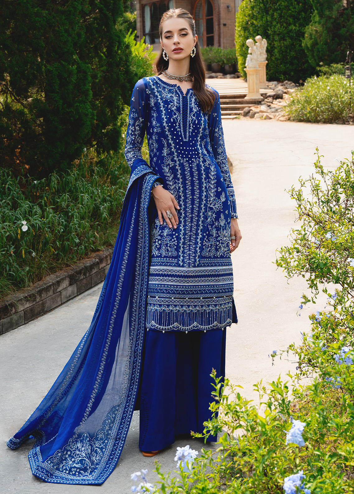 Gulaal Unstitched 3 Piece Luxury Emb Pret Collection'2025-Celise (GL-EP-2024-20)