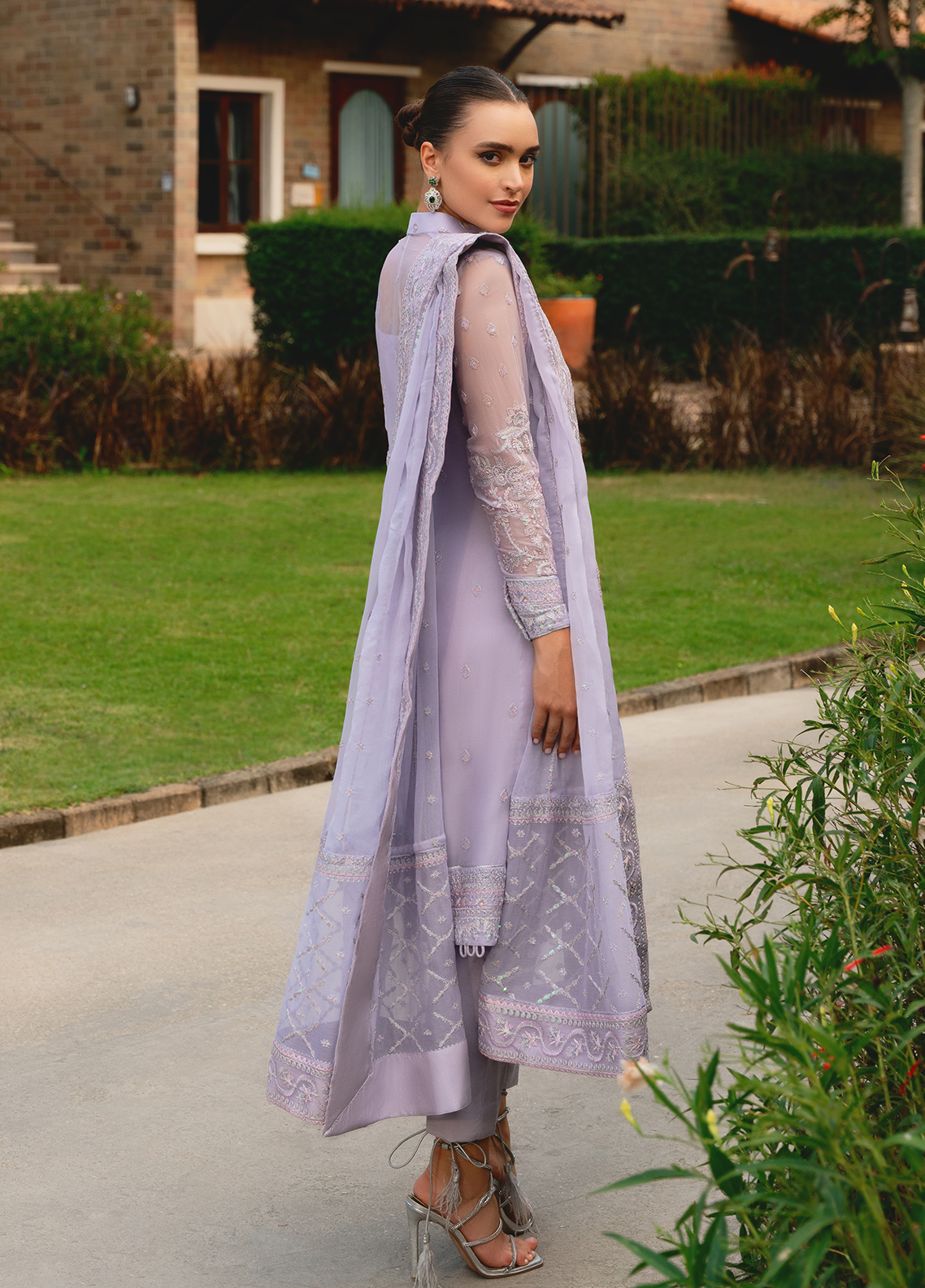 Gulaal Unstitched 3 Piece Luxury Emb Pret Collection'2025-Ariya (GL-EP-2024-19)