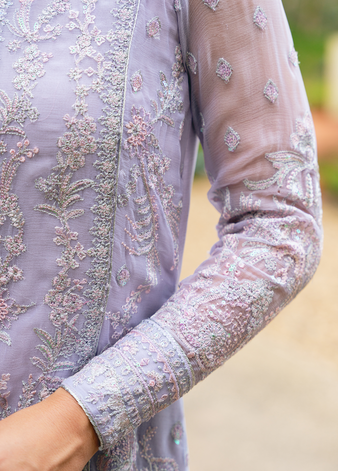 Gulaal Unstitched 3 Piece Luxury Emb Pret Collection'2025-Ariya (GL-EP-2024-19)