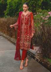 Gulaal Unstitched 3 Piece Luxury Emb Pret Collection'2025-Athena (GL-EP-2024-22)