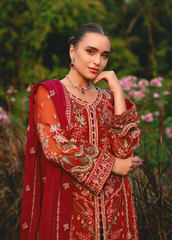 Gulaal Unstitched 3 Piece Luxury Emb Pret Collection'2025-Athena (GL-EP-2024-22)
