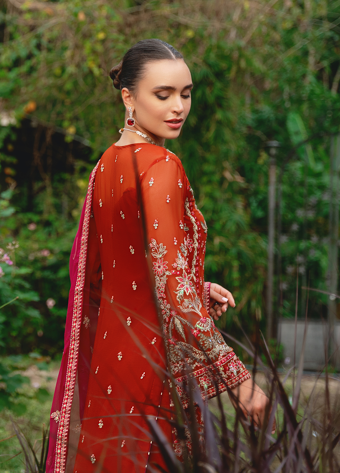 Gulaal Unstitched 3 Piece Luxury Emb Pret Collection'2025-Athena (GL-EP-2024-22)