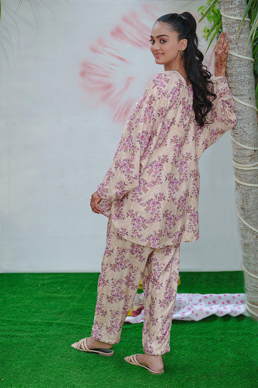 Rozana By Opole Stitched 2 Piece Digital Printed Arabic Lawn Collection'2025-Dessert Rose