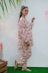 Rozana By Opole Stitched 2 Piece Digital Printed Arabic Lawn Collection'2025-Dessert Rose