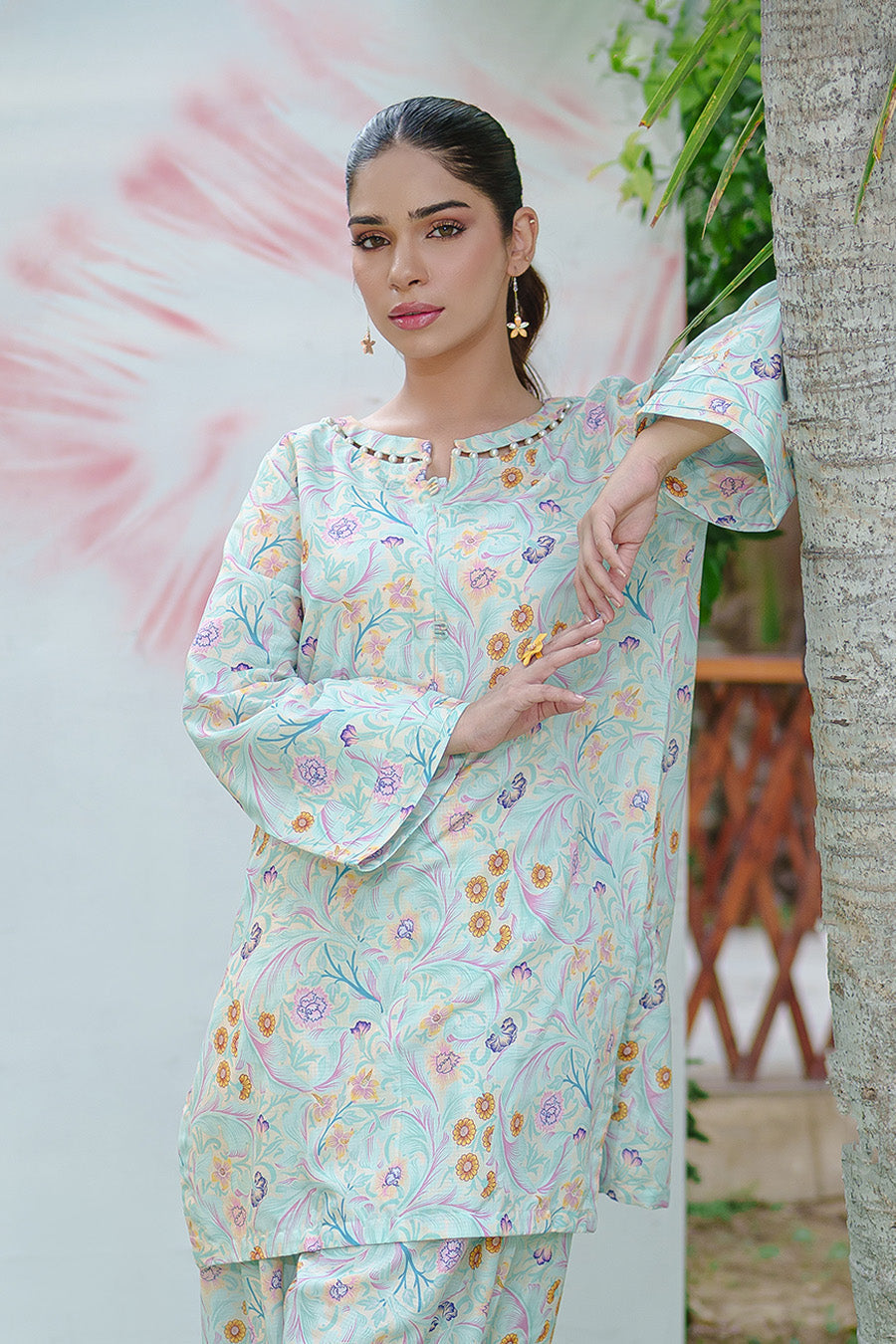 Rozana By Opole Stitched 2 Piece Digital Printed Arabic Lawn Collection'2025-Pastel Dreams
