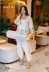 Asim Jofa Stitched 2 Piece The Print Pret Edit Suit-AJPBC-07