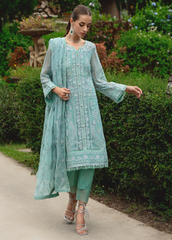 Gulaal Unstitched 3 Piece Luxury Emb Pret Collection'2025-Nissa (GL-EP-2024-23)