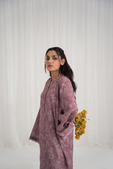 Summer Rizz By Qariney Stitched 2 Piece Co Ords Drop-01 Collection'2024-Orchid