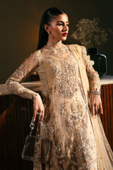 Glamoura By Sheenora Unstitched 3 Piece Wedding Formals Collection'2025-Beigelle