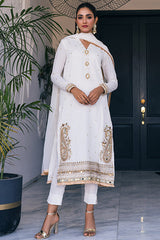 Zaaviay Stitched Eid Edit Collection Riha (Three Piece)