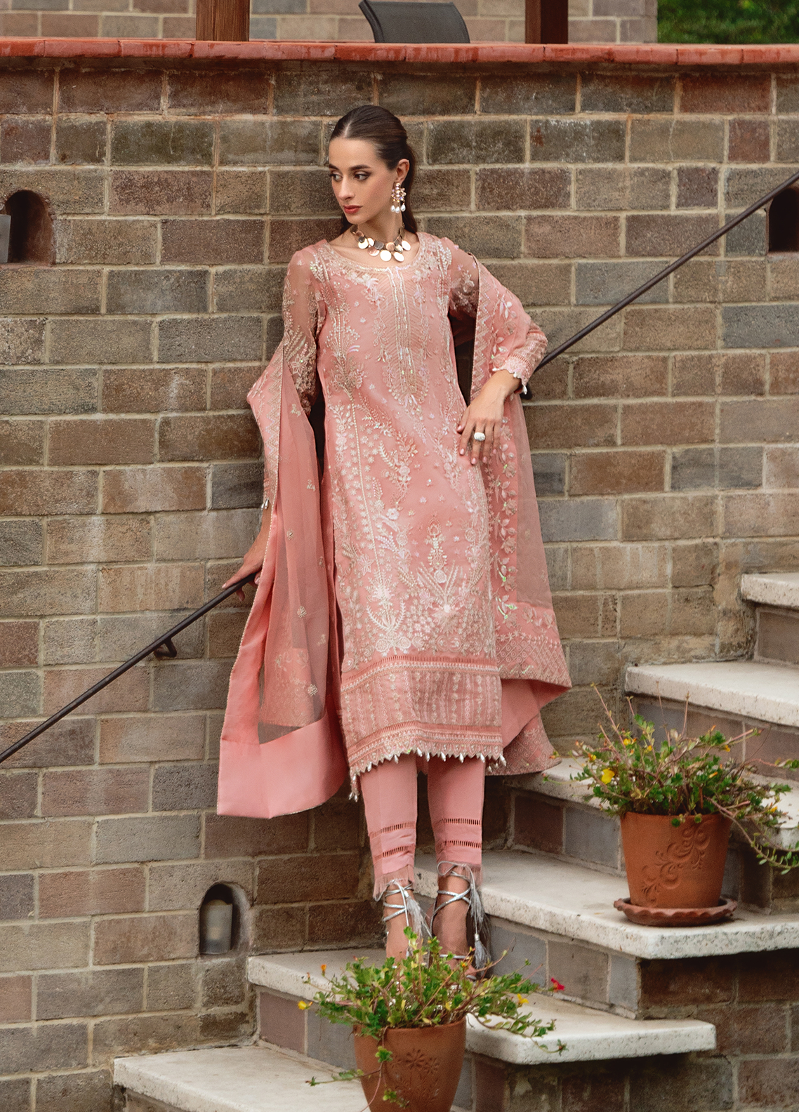 Gulaal Unstitched 3 Piece Luxury Emb Pret Collection'2025-Cressida (GL-EP-2024-18)