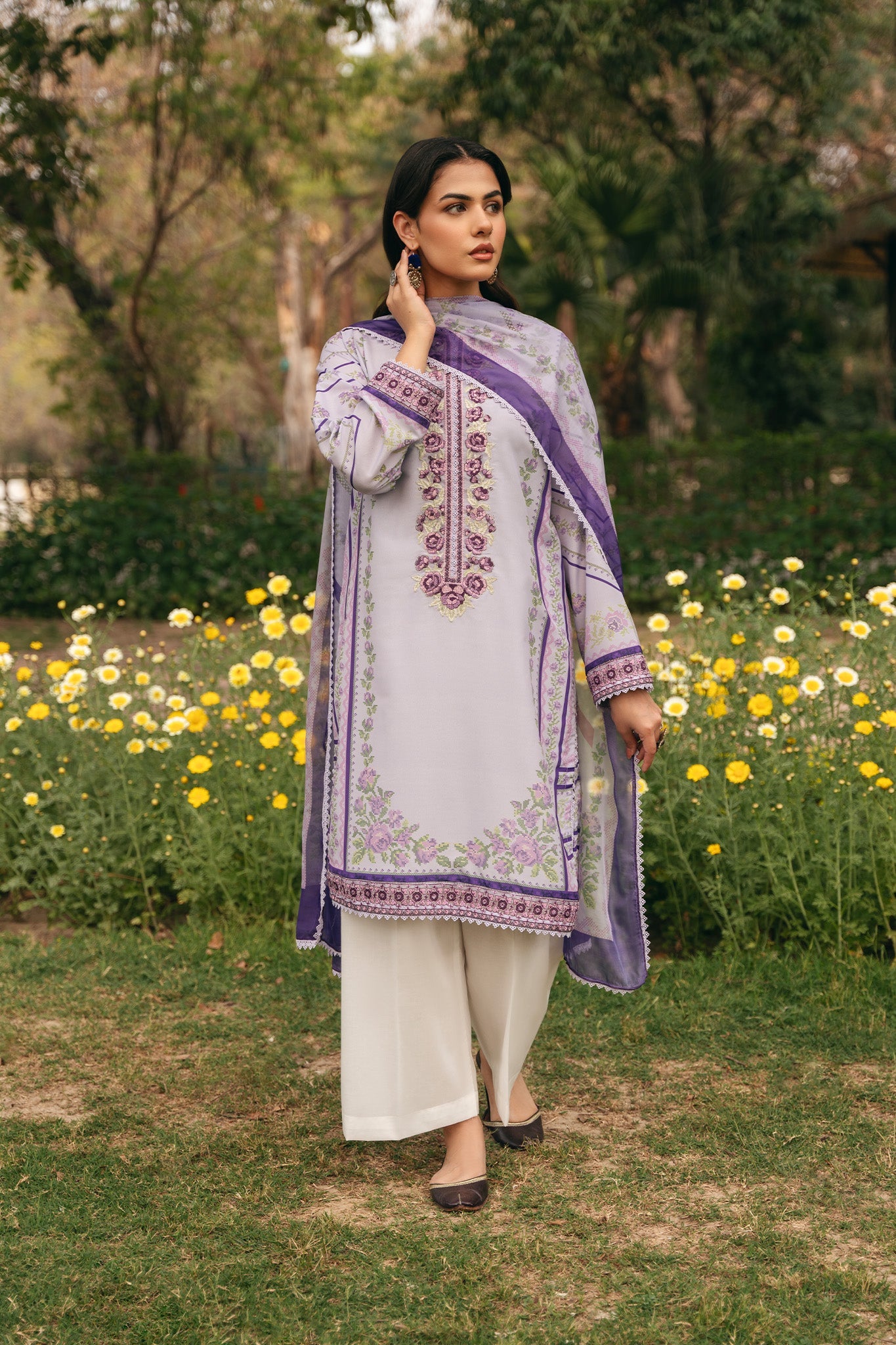 Bloom By Mannat Clothing Stitched Collection-Heather