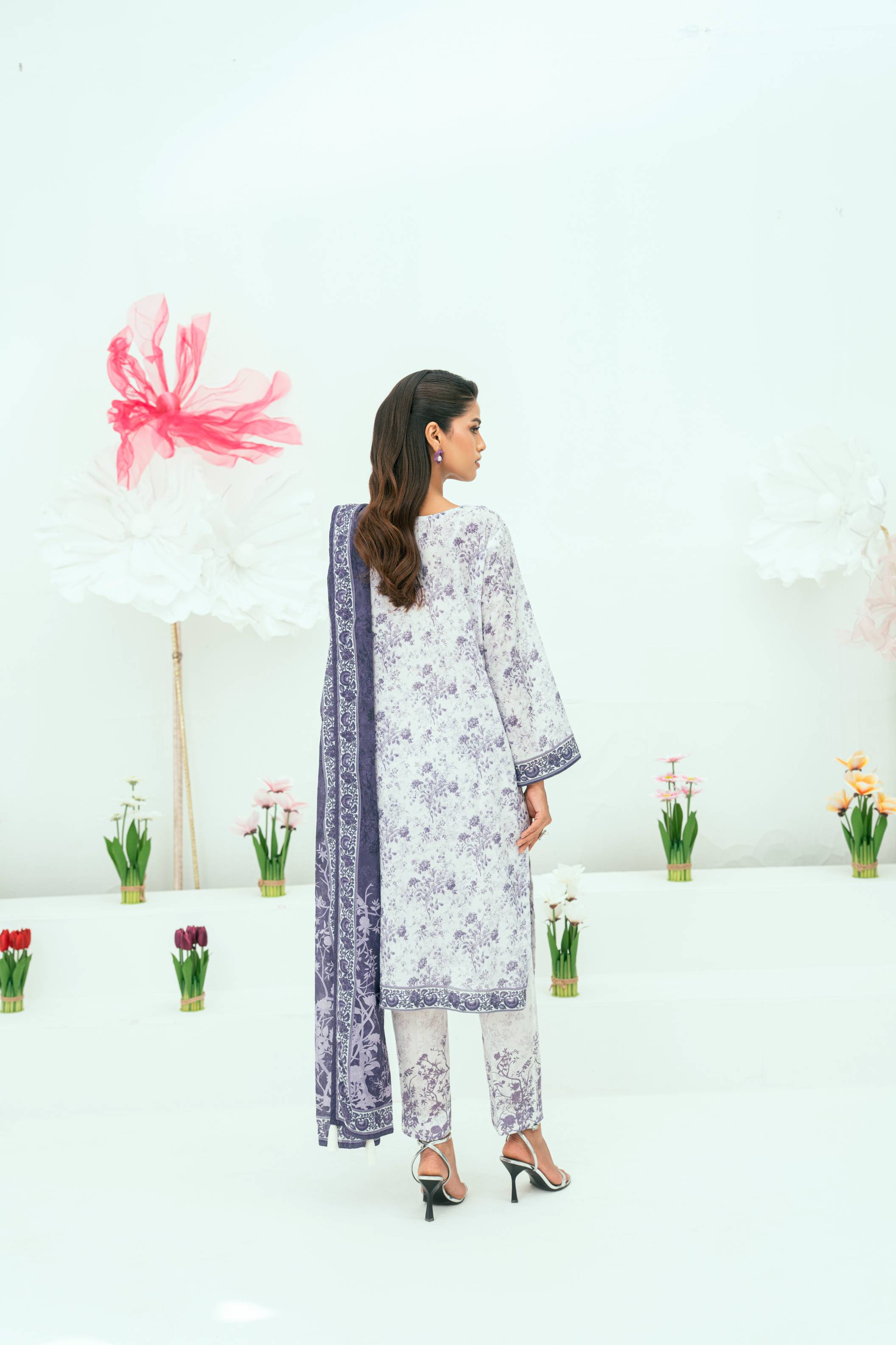 Amal Unstitched 3 Piece Printed Lawn Collection
