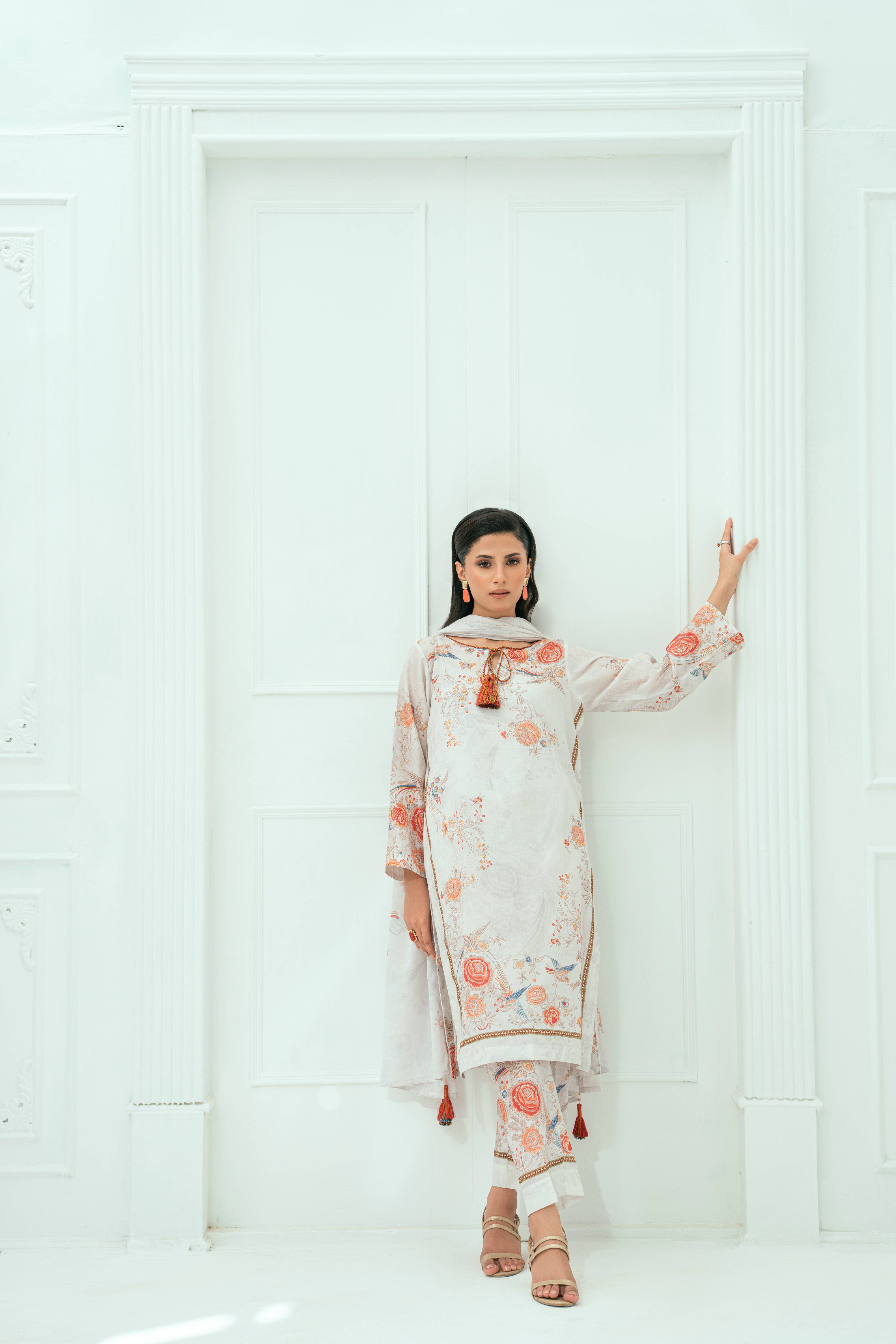 Amal Unstitched 3 Piece Printed Lawn Collection