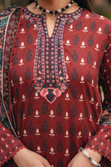Bloom By Mannat Clothing Stitched Collection-Mahogany