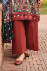 Bloom By Mannat Clothing Stitched Collection-Mahogany