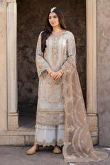 Meeras By Imrozia Serene Unstitched 3 Piece Luxury Formals Collection'2025-I-224 MUSHK