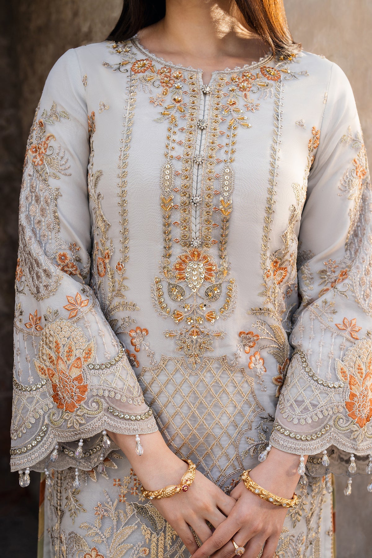 Meeras By Imrozia Serene Unstitched 3 Piece Luxury Formals Collection'2025-I-224 MUSHK