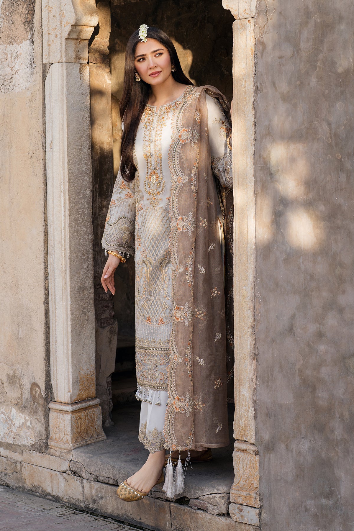 Meeras By Imrozia Serene Unstitched 3 Piece Luxury Formals Collection'2025-I-224 MUSHK