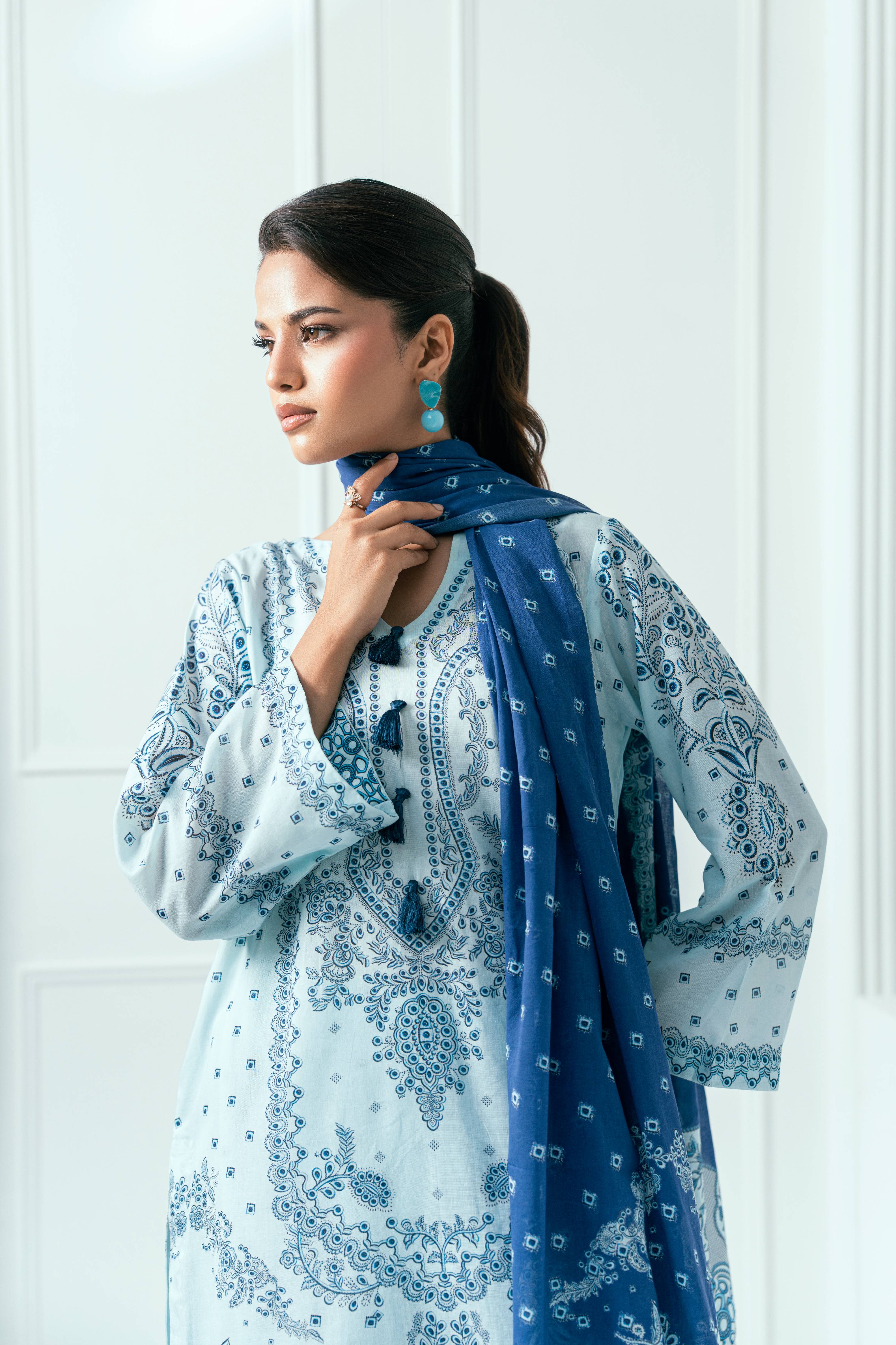 Amal Unstitched 3 Piece Printed Lawn Collection