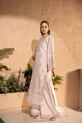 Banno By Manahils Stitched 3 Piece Formals-K-183-LILAC
