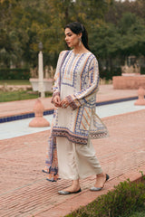 Bloom By Mannat Clothing Stitched Collection-Oat
