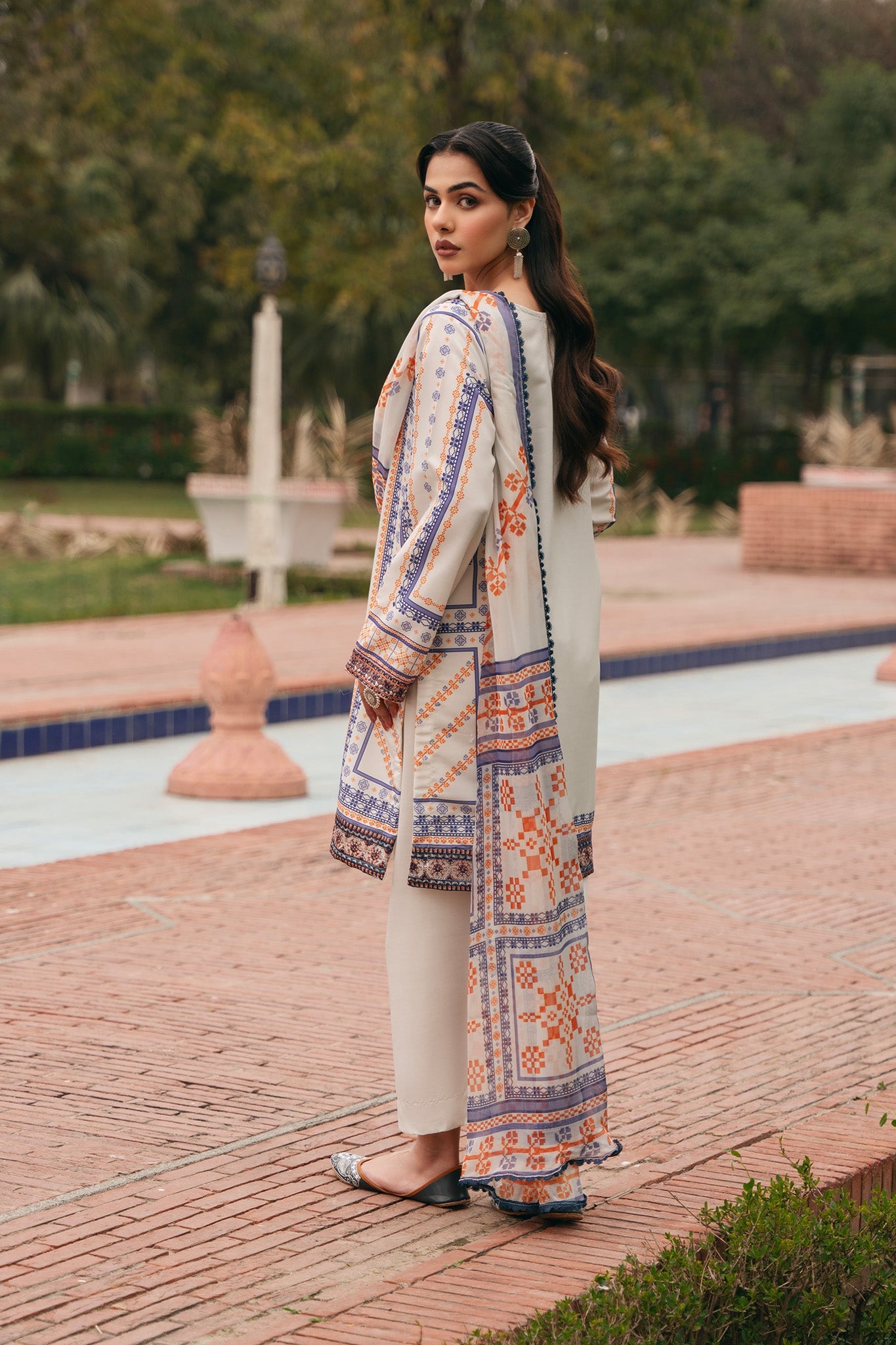 Bloom By Mannat Clothing Stitched Collection-Oat