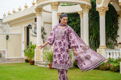 Rang E Gulposh Stitched 3 Piece Lawn Collection'2025-RNG-1201