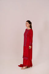 Feathers Unstitched Winter Arrivals Suit-MELIOR-FT609