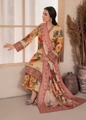Meerak Stitched 3 Piece Khaddar Collection'2026-D-201