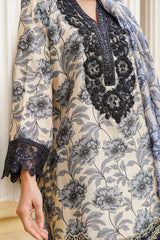 Rang E Gulposh Stitched 3 Piece Lawn Collection'2025-RNG-1203