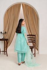 Khayat Stitched 3 Piece Festive Formals Suit-Aquira