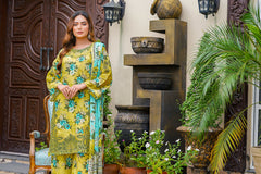 Rang E Gulposh Stitched 3 Piece Lawn Collection'2025-RNG-1208