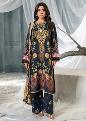 Meerak Unstitiched 3 Piece Winter Collection'2026-Navy Charm