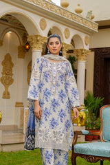 Rang E Gulposh Stitched 3 Piece Lawn Collection'2025-RNG-1206