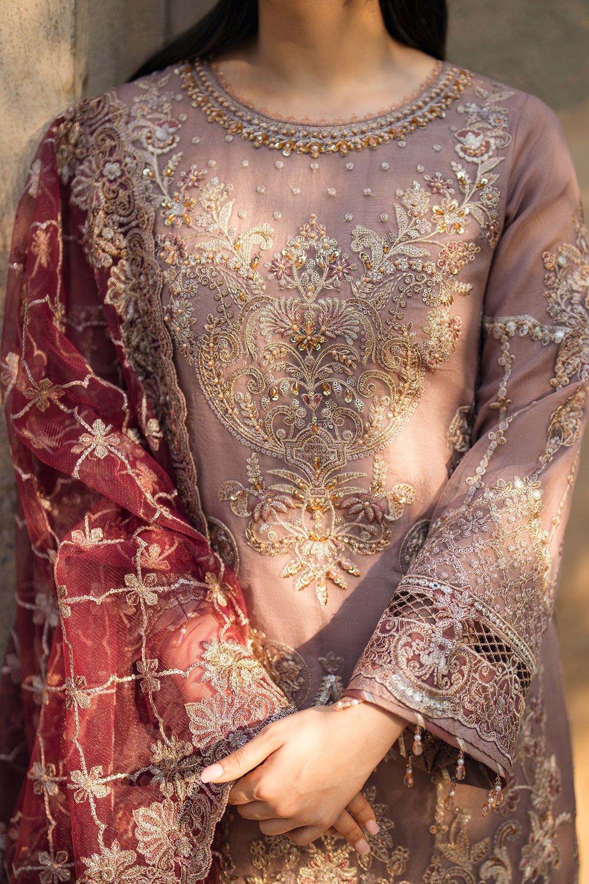 Meeras By Imrozia Serene Unstitched 3 Piece Luxury Formals Collection'2025-I-220 ZOHRA