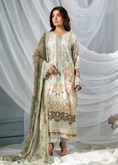 Meerak Unstitiched 3 Piece Winter Collection'2026-Sage Bloom