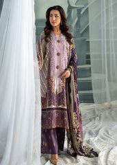 Meerak Unstitiched 3 Piece Winter Collection'2026-Lavender Dream