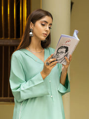 Tng By Md Solid Co Ords Collection-Saath Ice Green