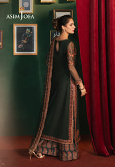 Asim Jofa Premium Festive Ajpf-08 Embroidered Net 3 Pcs