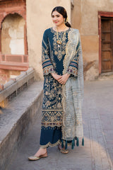 Meeras By Imrozia Serene Unstitched 3 Piece Luxury Formals Collection'2025-I-223 NEELAM