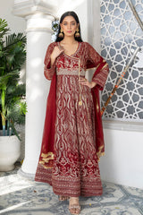 Manahils Stitched Formals Kurti 105