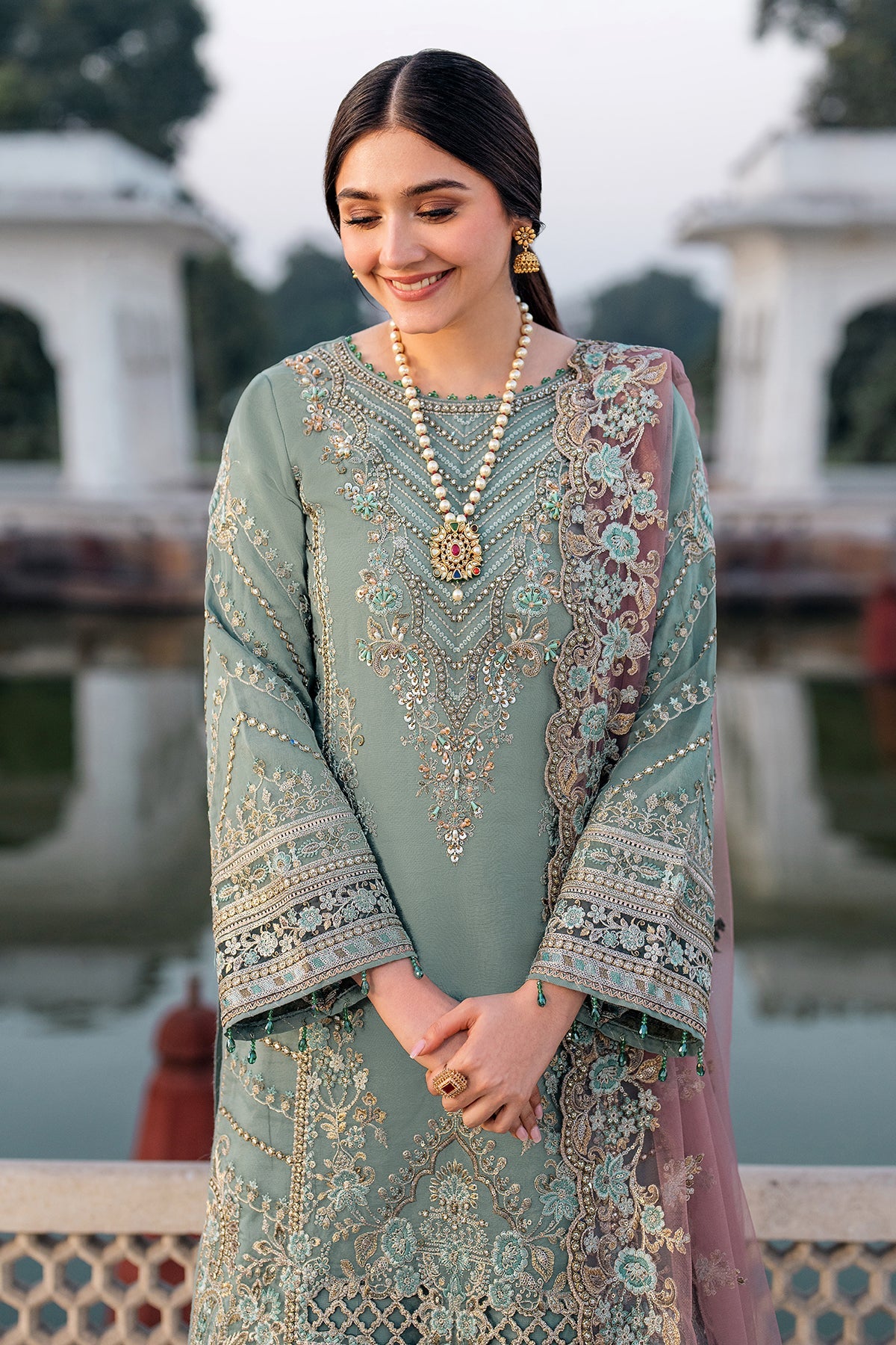 Meeras By Imrozia Serene Unstitched 3 Piece Luxury Formals Collection'2025-I-221 ZAMURD