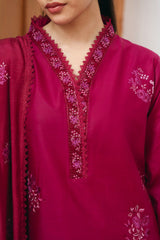 Spring Edit'25 By Mannat Clothing Stitched Collection-Carnation