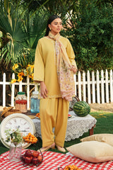 Summer Sky By Mannat Clothing Stitched Collection-Lemon Gleam