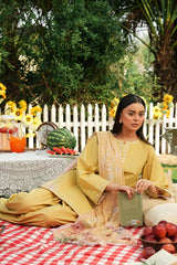 Summer Sky By Mannat Clothing Stitched Collection-Lemon Gleam