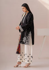 Meerak Stitched 3 Piece Emb Cotton Lawn Suit-2