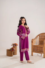Khayat Stitched 2 Piece Embroidered Kids Winter Collection'2025-Purora